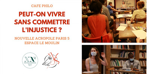 Café philo : Peut-on vivre sans commettre d'injustice ?