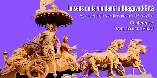Le sens de la vie dans la Bhagavad-Gîtâ