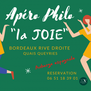 Apéros philo : La joie est-elle une force ou un mensonge? 