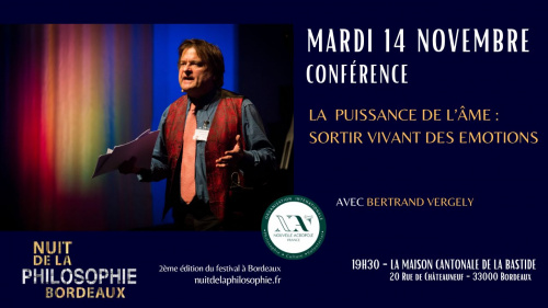 Conférence - La puissance de l'âme : sortir vivant des émotions