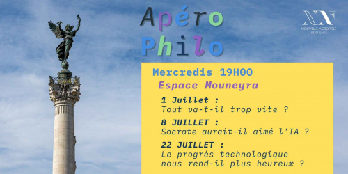  Apéro philo : Le progrès technologique nous rend-il plus heureux ? 