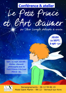 Le Petit Prince et l'Art d'aimer par Olivier Larrègle, Philosophe Ecrivain