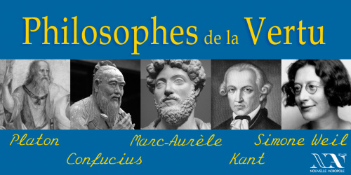 Marc-Aurèle, Platon, ... Les philosophes de la Vertu